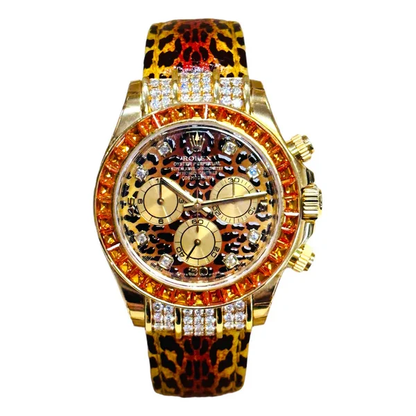 Rolex Daytona 116598 Saco Factory Leopard