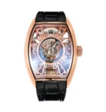 Franck Muller CURVEX V45 CX Tourbillon Transparent Case Back