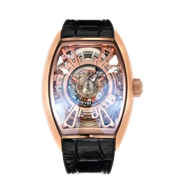 Franck Muller CURVEX V45 CX Tourbillon Transparent Case Back