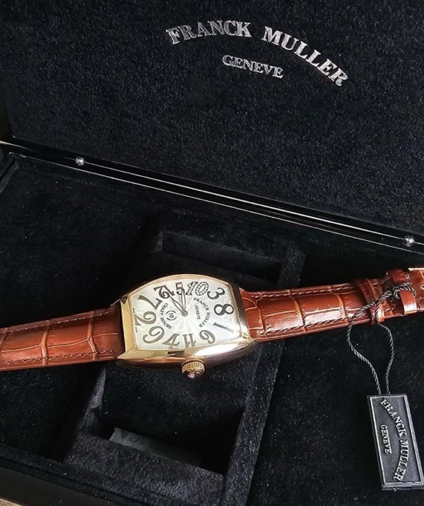 Franck Muller Crazy Hour 18k Rose Gold