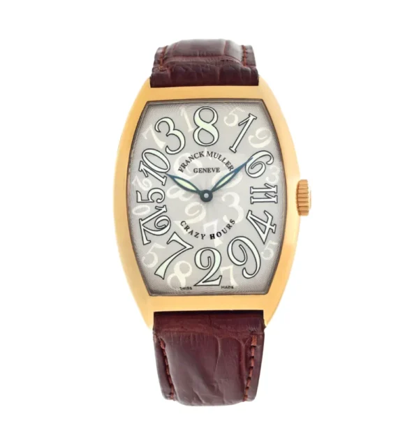 Franck Muller Crazy Hour 18k Rose Gold Wristwatch