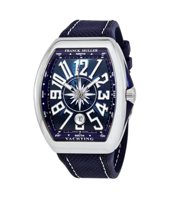 Franck Muller Vanguard Date Yachting Stainless Steel Automatic Dial Watches