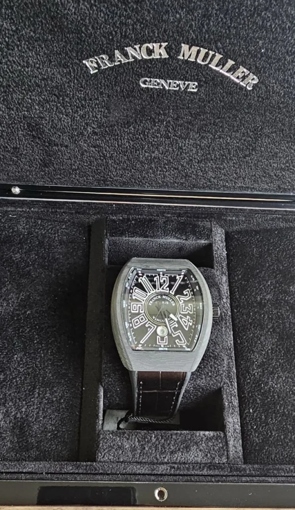 Franck Muller Vanguard Yacht Blue Dial Watch
