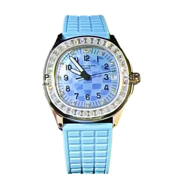 Patek Philippe Super Clone Aquanaut LUCE 5072-001 Automatic in Blue Dial 35MM