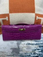 Hermes Kelly Cut Niloticus Crocodile Bags