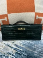 Hermes Kelly Cut Niloticus Crocodile Bags