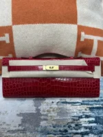 Hermes Kelly Cut Niloticus Crocodile Bags
