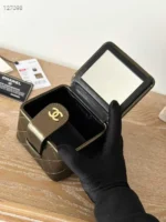 Chanel 1995 Runway Patent Mini Vanity Bag