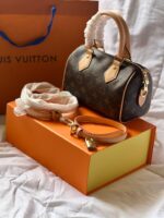 Louis Vuitton Empreinte Nano Speedy Mini Crossbody Bag