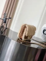 Chanel Mini Flap Brown Lambskin 24K