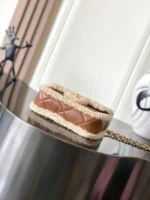 Chanel Mini Flap Brown Lambskin 24K