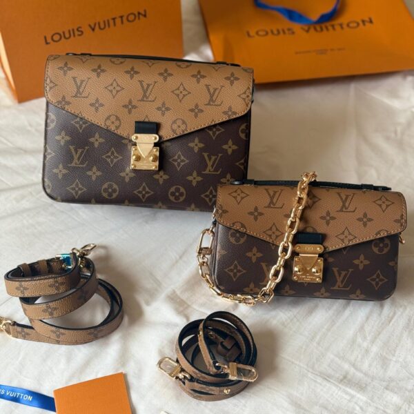 Louis Vuitton Monogram Reverse Metis Bag