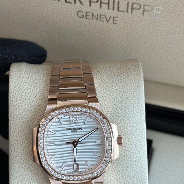 Patek Philippe Ladies’ Nautilus rose gold automatic watch