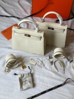 Hermès Kelly 25 handmade luxury leather bag