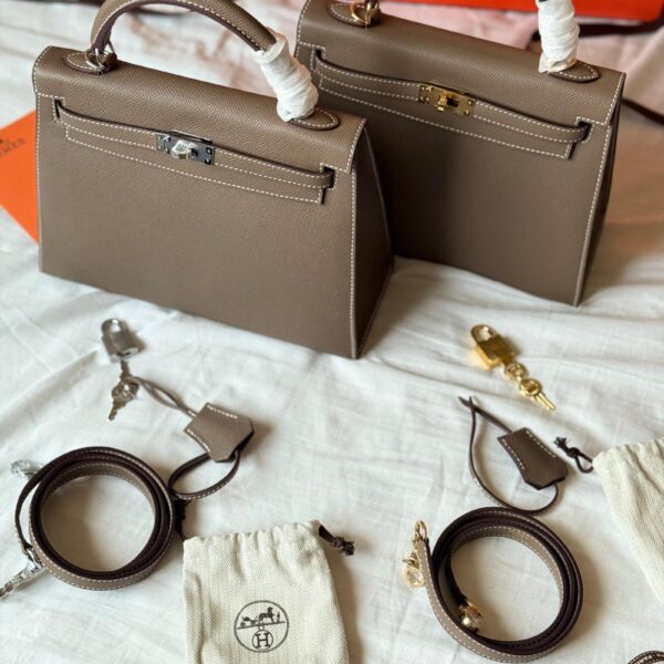 Hermès Kelly 25 handmade luxury leather bag