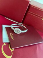 Cartier Baignoire Allongée diamond-paved top Swiss replica watch