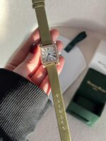 Charles Oudin Pansy Retro Pearls Watch Black Straps - Image 3