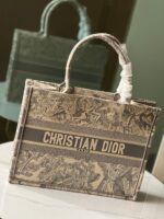 Iconic Dior Book Tote: Embroidered Canvas Masterpiece