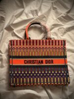 Christian Dior Embroidered Canvas Tote Bags - Image 10