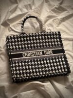 Christian Dior Embroidered Canvas Tote Bags - Image 11