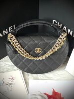Chanel Classic Flap Quilted Leather Gold Chain Bag