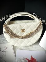 Chanel Classic Flap Quilted Leather Gold Chain Bag