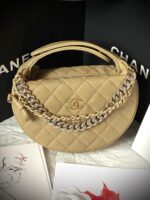 Chanel Classic Flap Quilted Leather Gold Chain Bag