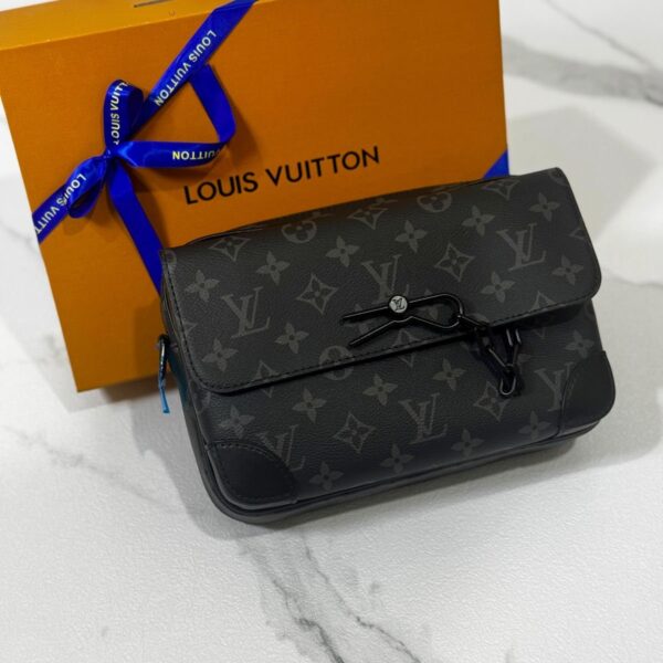 Louis Vuitton Trio Messenger Monogram Eclipse Crossbody Bag