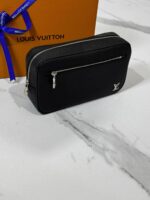 Louis Vuitton Men's Pochette Voyage Monogram Canvas Pouch