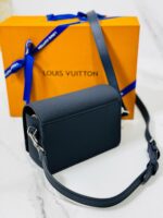 Louis Vuitton Monogram Empreinte Navy Leather Crossbody Bag