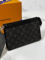 Louis Vuitton Monogram Black Pouch Set - Image 3