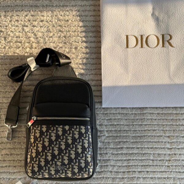 Dior Safari Messenger Bag Oblique Jacquard Canvas