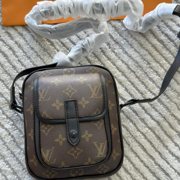 Louis Vuitton Loop Bag Monogram Canvas Half-Moon Crossbody