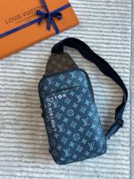 Louis Vuitton Nano Speedy Monogram Canvas Crossbody Bag