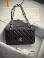 Chanel Classic Flap Quilted Leather CC Turn-Lock Bag
