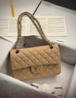 Chanel Classic Flap Quilted Leather CC Turn-Lock Bag