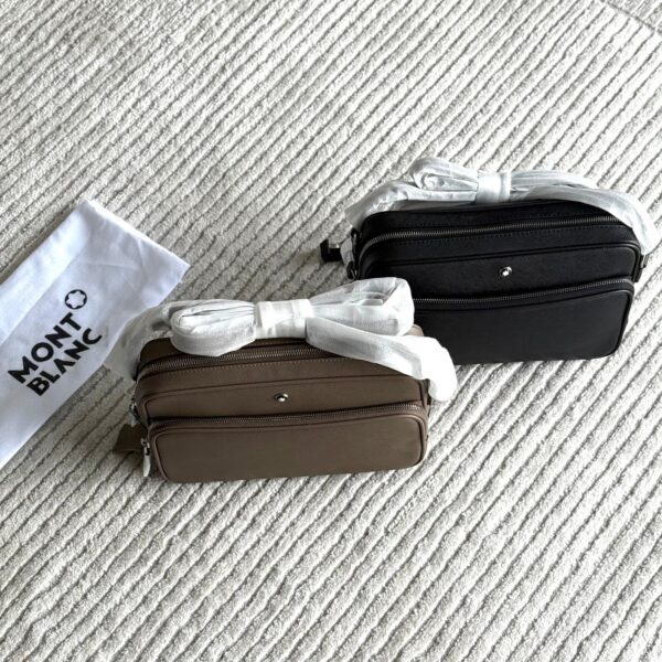 Montblanc Meisterstück Leather Reporter Crossbody Bag