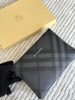 Burberry Mini Quilted Leather Clutch Bag