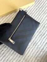 Burberry Mini Quilted Leather Clutch Bag