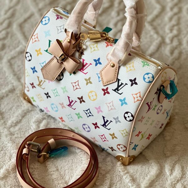 LV x TM Speedy Bandoulière 25 Monogram Multicolore