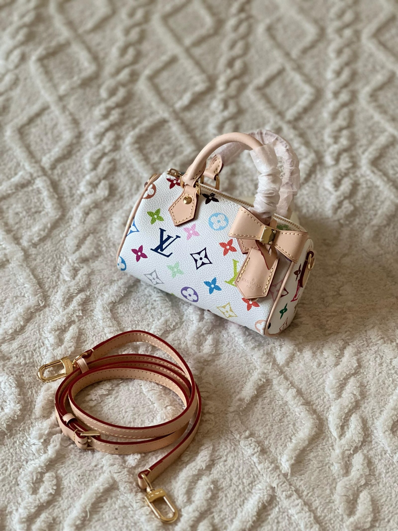 Louis Vuitton x Murakami Nano Speedy Multicolore LV x Murakami Nano Speedy Handbag Multicolore Canvas