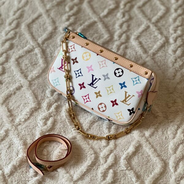 LV x Murakami Pochette Accessoires Autres Toiles Monogram