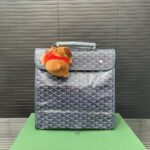 Goyard Alpin MM Backpack Goyardine Chevron Canvas