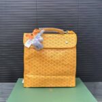 Goyard Alpin MM Backpack Goyardine Chevron Canvas