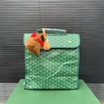 Goyard Alpin MM Backpack Goyardine Chevron Canvas