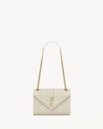 Saint Laurent Envelope BLANC VINTAGE Chain Bag