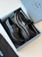 Double Chocolate Leather Loafers - Image 4