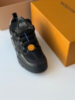 Louis Vuitton LV Skate Sneaker in mixed materials with thick laces and vintage style sole