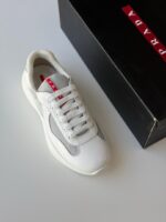 Prada Sneakers With Red Accents - Image 16