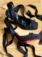 Cassia Lace Up Pumps, 100 mm Strappy heels